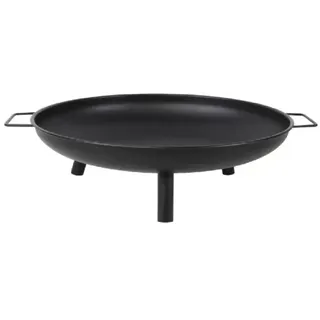 Lex Feuerschale Ø 80 cm Schwarz
