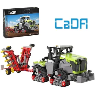 CaDA Bricks C65012 - Claas Xerion 5000 Trac TS grün 1:32