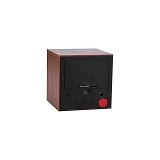 VBESTLIFE Digitaler Reisewecker, Digitaler LED-Wecker, Holzwecker, Digitaler Wecker, Kleiner Digitaler Wecker, Holzwecker, Digitaler LED-Licht-Digitalwecker, für Schreibtisch, für