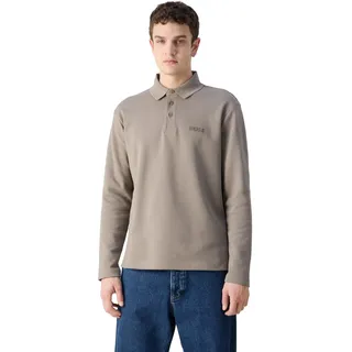 HUGO BOSS Pullover Plisy Mirror, taupe
