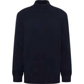 Carlo Colucci Pullover Doati navy 4XL