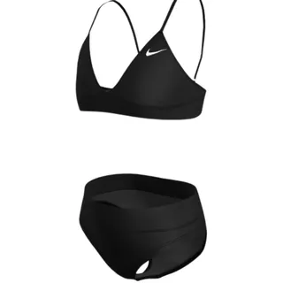 Nike Unisex Nike Swim Effortless Essential Triangle Bikini Set Black Swim Trunks