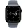 GPS+Cellular 42 mm Titangehäuse Natur Sportarmband Navyblau S/M