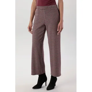 Aniston SELECTED Schlupfhose Klassisches Karomuster - NEUE KOLLEKTION beige|bunt|rot|schwarz 36