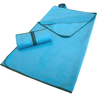 Dyckhoff Mikrofaser Handtuch mit Reißverschluss  80 x 180 cm karibik