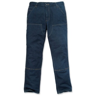 Carhartt Regular-fit-Jeans Carhartt Herren Jeans Double Front Dungaree grau W36/L32
