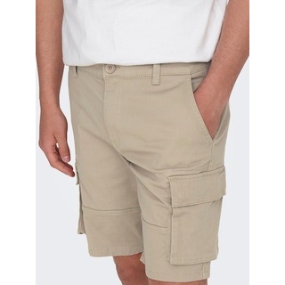 ONLY & SONS Cargoshorts CAM STAGE CARGO SHORTS beige XL