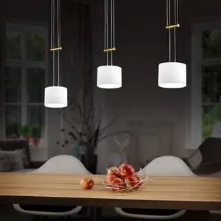 BANKAMP Grazia Pendelleuchte, LED 3-flammig, eckig, 2137/3-01,