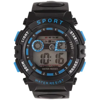VGEBY Elektronische Herrenuhr, Multifunktionale Digitale Sportuhr mit Leuchtendem Licht WR50M wasserdichte Digitaluhr Tag Datumsanzeige Armbanduhren für Outdoor-Sportarten Schwimmen
