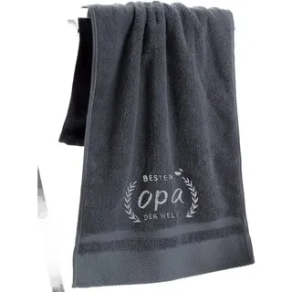 luxuskollektion Handtuch 50 x 100 cm Vatertagsgeschenk Opa