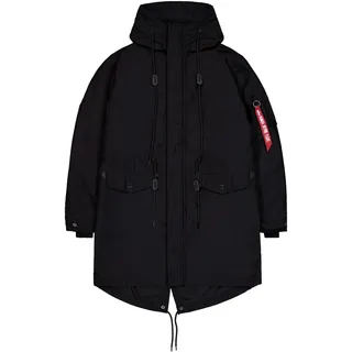 ALPHA INDUSTRIES Jacke rot / schwarz / weiß L