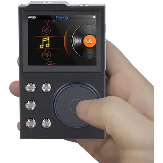 HiFi MP3 Player mit Bluetooth 5.3, Verlustfreier DSD DAC FLAC Player, Hochauflösender Tragbarer Musik Audio Player, DSD256 Unterstützt, Unterstützt bis zu 256 GB