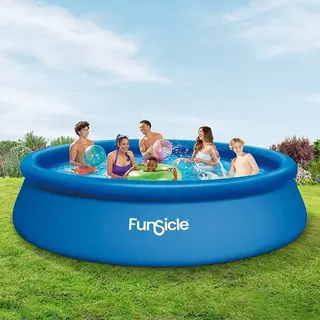 Funsicle Quick-Up-Pool  (Ø x H: 396 x 84 cm, Blau, 7.147 l)