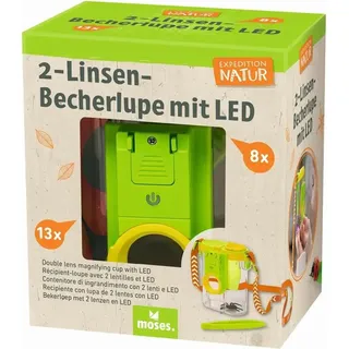 Moses Expedition Natur Becherlupe mit LED