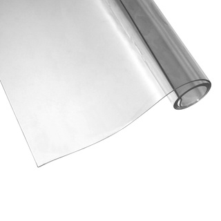 Aylo PVC Tischfolie 2mm Transparent Tischdecke Tischschutz Tischmatte  glasklar 80 cm x 400 cm