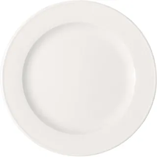Bauscher Teller flach 25 cm weiß 6er Set