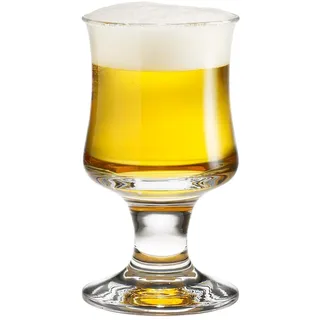 Holmegaard Bierglas 28 cl Skibsglas mundgeblasenem Glas Robustes Design, klar