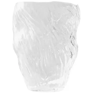 Muubs - Mud Vase, Ø 16 x H 25 cm, klar