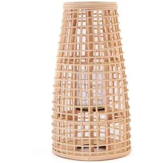 creedwood Windlicht Bambus 20x40x20 cm 1 Stück Natur
