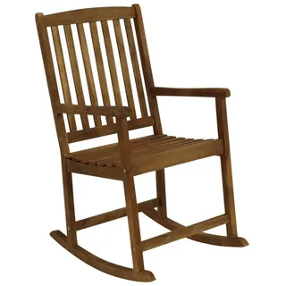 DEGAMO Schaukelstuhl France 1 St.  Akazie geölt  Outdoor  braun