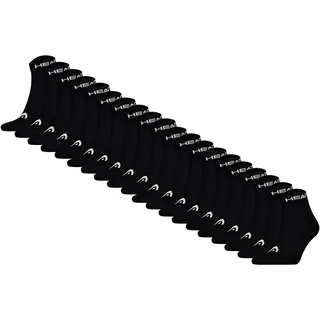 Head Quarter Socken 20er Pack Schwarz 35-38