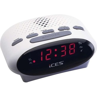 Clock Radio LENCO ICES ICR-210 WHITE (ICR210 WHITE)