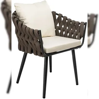 CLP Naxos Gartensessel 61 x 61 x 77 cm creme