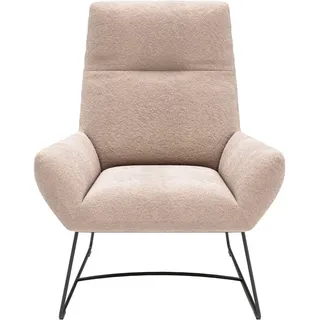 Home affaire Sessel Basic Relaxsessel, Design und Komfort, bequem, Breite 82cm, Extra hohe Rückenlehne beige