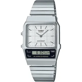Casio Vintage Edgy Herren Edelstahl 40 mm AQ-800E-7AEF