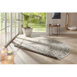 freundin Home Collection Lilja Wendeteppich Ø 240 cm Beige/Grau