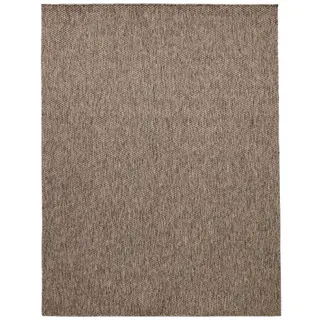 TT Home Outdoorteppich, Taupe, Kunststoff, 200x200 cm, Teppiche & Böden, Teppiche, Outdoorteppiche