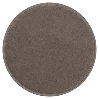Magma Wende-Sitzkissen AUSTIN, Taupe - Polyester - Ø 35 cm