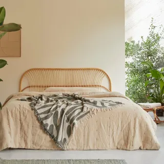 Tikamoon Bett-Kopfteil aus Rattanstäben 180 Colette
