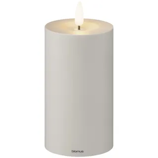 BLOMUS Noca LED-Kerze 15 cm grau