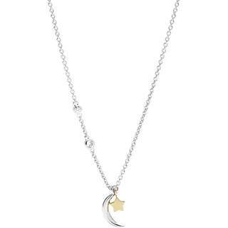 Fossil Damen Kette 925er Silber Glasstein One 87364607 Ketten
