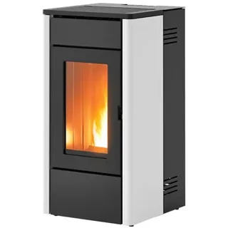 Pelletofen MCZ May 7 kW Stahl Gusseisen Kamin Pelletsofen Pelletkaminofen Holz