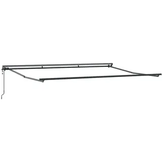vidaXL Markisenrahmen 4,5 x 3 m grau