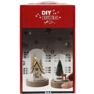 Creativ Company Weihnachtsbäumchen Set LED