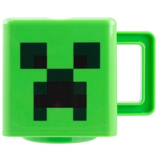 Paladone Tasse Minecraft Tasse Creeper Face, 100% Kunststoff