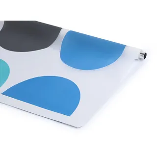 ERSATZROLLE HALB Kassetten DUSCHROLLO Modell Retro BLAU TÜRKIS HELLGRAU ANTHRAZIT 7 Breiten ZUR Wahl (100x240 cm)