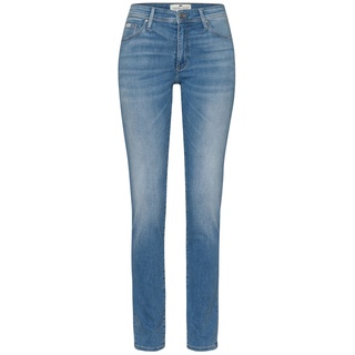 Cross Jeans Damen Jeans ANYA Slim Fit Blau 199 Hoher Bund Reißverschluss W 31 L 30