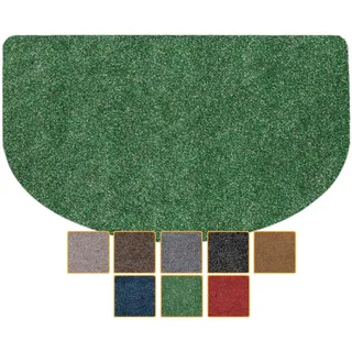 ANRO Schmutzfangmatte Fußmatte Türmatte Eingangsmatte Poet Grün 45 x 75 cm | Material: Polypropylen, Rücken: TPE-Gummi rutschhemmend, Höhe: 5 mm, Einsatz: Türvorleger für Haustür, Flur, innen & außen