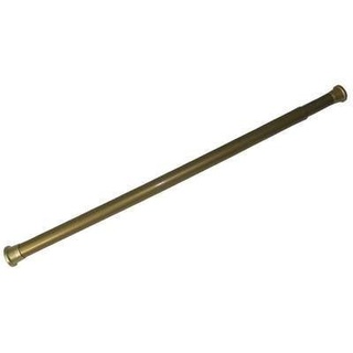 Duschvorhangstange 140 - 250 cm gold Teleskopstange Aluminium