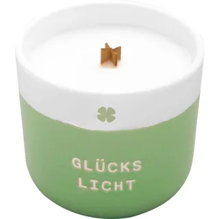 SHEEPWORLD Kerze mit Gravur "Glück"