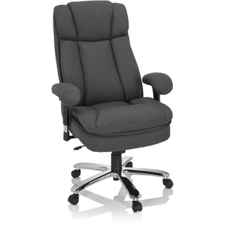 HJH Office Builder XXL I Stoff Grau