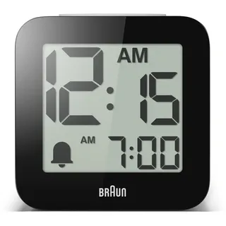 Braun BC25WP-DCF Unisex  Funkwecker grau