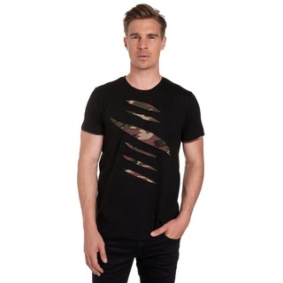 Rusty Neal T-Shirt im trendigen 2-in-1-Design schwarz XLOTTO