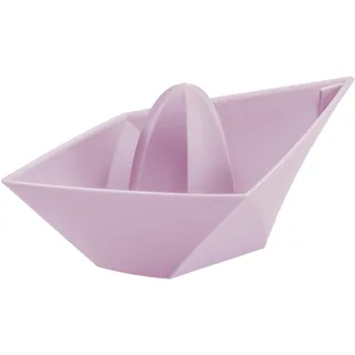 Koziol AHOI Zitruspresse | manuelle Fruchtpresse für Zitronen und Limetten | mit zwei Ausgussöffnungen | bruchfester Kunststoff, spülmaschinengeeignet | Küche, Haushalt (lavender)