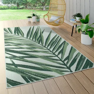 Paco Home In- & Outdoor Teppich Balkon Terrasse Küchenteppich Gartenteppich Modern, Grösse:80x250 cm,