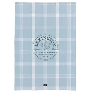 Lexington Botanical Checked Org Cotton Kitchen Towel, 50x70